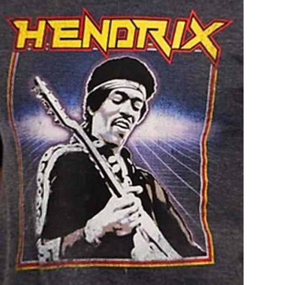 Jimi Hendrix Jamming blues rock Authentic T-Shirt XXL 2XL NWT - Picture 2 of 3